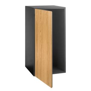 Hang-designbox hülsta now to go II Natuurlijk eikenhout/Leisteengrijs - 39 x 75 cm
