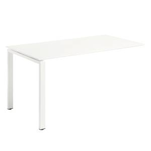 Table hülsta now easy Laqué blanc pur - Largeur : 123 cm