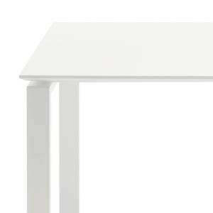 Tafel hülsta now easy gelakt zuiver wit - Breedte: 123 cm