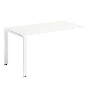 Tisch hülsta now easy Lack Reinweiß - Breite: 143 cm