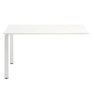 Tafel hülsta now easy gelakt zuiver wit - Breedte: 143 cm