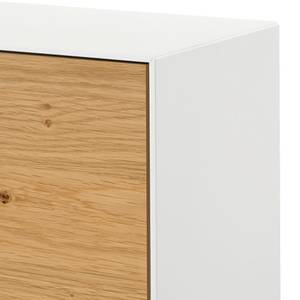 Hang-designbox hülsta now easy Natuurlijk eikenhout/Zuiver witte lak