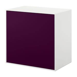 Hänge-Designbox hülsta now easy Violett / Lack Reinweiß