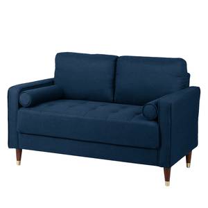 Sofa Saranda (1,5-Sitzer) Webstoff - Marineblau