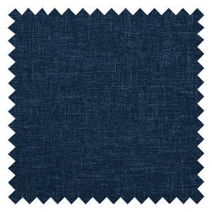 Fauteuil Saranda Geweven stof - Marineblauw