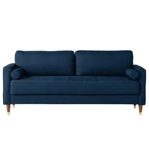 Sofa Saranda (2,5-Sitzer) Webstoff - Marineblau