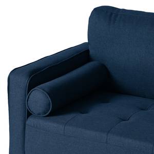 Sofa Saranda (2,5-Sitzer) Webstoff - Marineblau