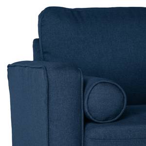 Sofa Saranda (2,5-Sitzer) Webstoff - Marineblau
