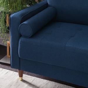 Sofa Saranda (2,5-Sitzer) Webstoff - Marineblau