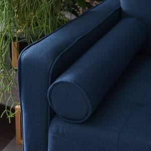 Sofa Saranda (2,5-Sitzer) Webstoff - Marineblau