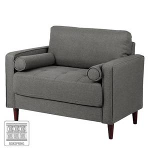 Fauteuil Saranda Tissu - Gris foncé