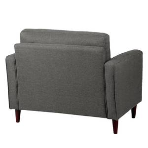 Fauteuil Saranda Tissu - Gris foncé