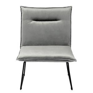 Fauteuil Sinaia Velours - Gris