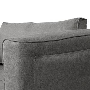 Canapé convertible Behram I Tissu - Gris