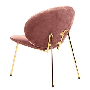 Fauteuil Zadar Fluweel - Oud pink