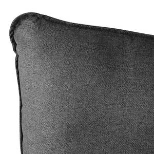 Hocker Lavara Webstoff - Dunkelgrau