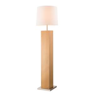 Staande lamp Lingot Textielmix/gestructureerd essenhout - 1 lichtbron