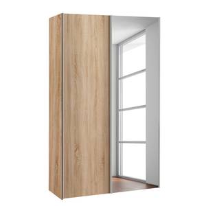 Schwebetürenschrank Budget Sonoma-Eiche - 125 cm - 1 Spiegel - Eiche Sonoma Dekor - 125 x 48 cm - 1 Spiegeltür