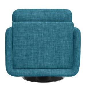 Fauteuil Babino Vlakweefsel - Jeansblauw