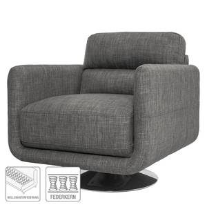 Fauteuil Babino Vlakweefsel - Grijs