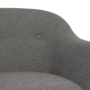 Sofa Lamia (2,5-Sitzer) Webstoff - Dunkelgrau