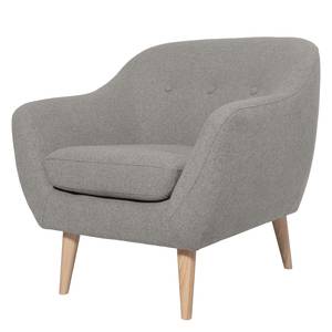 Fauteuil Lamia Geweven stof - Grijs