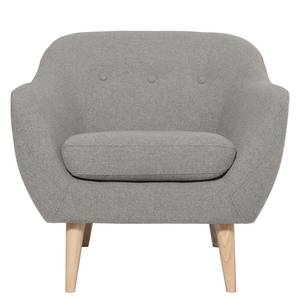 Fauteuil Lamia Geweven stof - Grijs