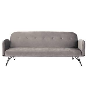 Schlafsofa Patan Samt - Champagnermetallic