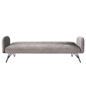 Schlafsofa Patan Samt - Champagnermetallic