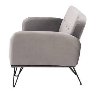 Schlafsofa Patan Samt - Champagnermetallic