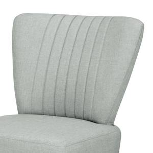 Fauteuil Volos Tissage à plat - Gris clair