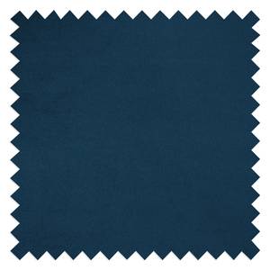 Oorfauteuil Limeri fluweel - Velours Criada: Marineblauw - Zonder hocker