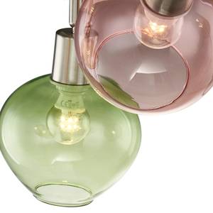 Plafondlamp Rento glas/ijzer - 4 lichtbronnen
