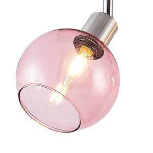 Plafondlamp Rento glas/ijzer - 4 lichtbronnen