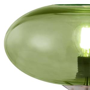 Tafellamp Lille glas/ijzer - 1 lichtbron - Hoogglans groen
