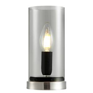 Lampe Laik Verre / Fer - 1 ampoule - Gris