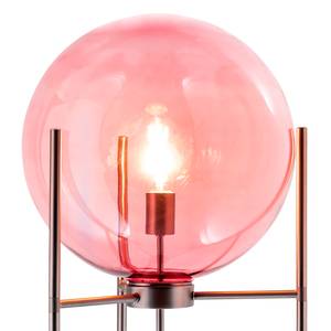 Staande lamp Albany glas/ijzer - 1 lichtbron - Roze