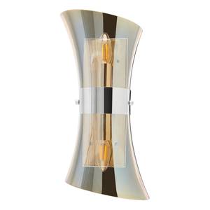 Applique Austin Verre / Fer - 2 ampoules - Champagne