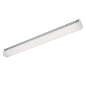 LED-badkamerlamp Sparky melamine/aluminium - 1 lichtbron