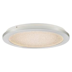 LED-plafondlamp Ikoma II kunststof - 1 lichtbron - 30 x 15 x 30 cm