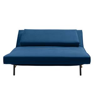 Schlafsofa Empoli Samt - Dunkelblau