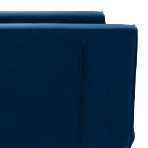 Canapé convertible Empoli Velours - Bleu foncé