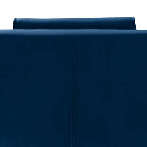 Slaapfauteuil Empoli fluweel - Donkerblauw