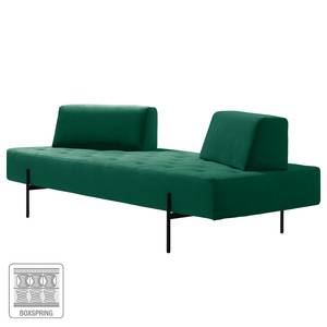 Chaise relax Toulon Velours - Vert foncé