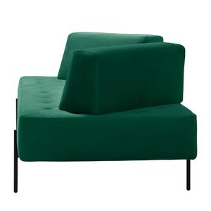 Chaise relax Toulon Velours - Vert foncé