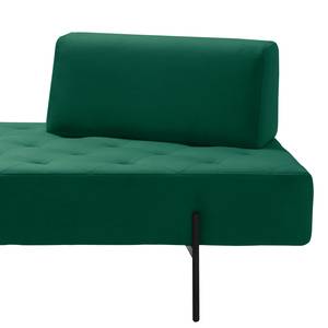 Chaise relax Toulon Velours - Vert foncé