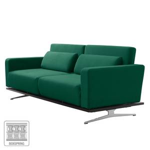 Canapé convertible Copperfield I Velours - Vert foncé