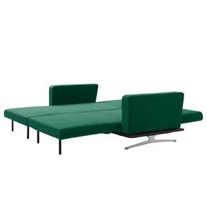 Canapé convertible Copperfield I Velours - Vert foncé