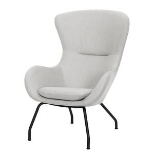 Fauteuil Levan Velours - Granit