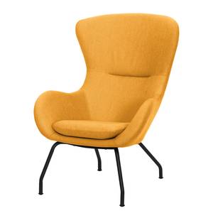 Fauteuil Levan Velours - Doré